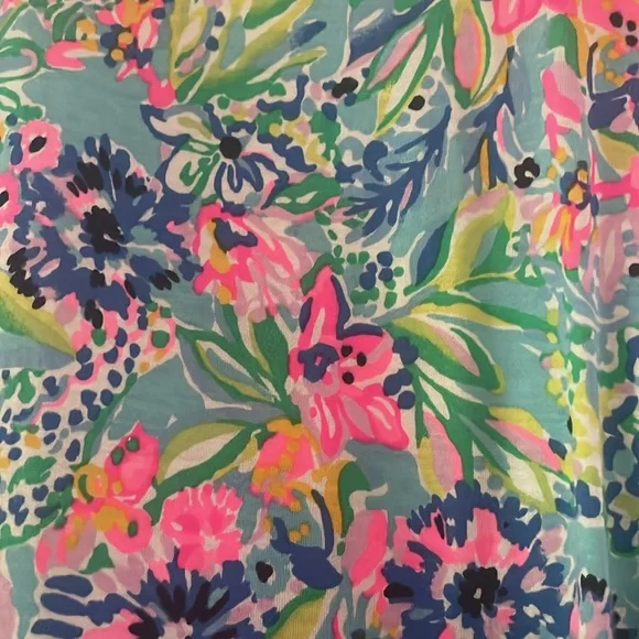 Lilly Pulitzer Vibrant Floral Long Sleeve Dress - Picture 2 of 4